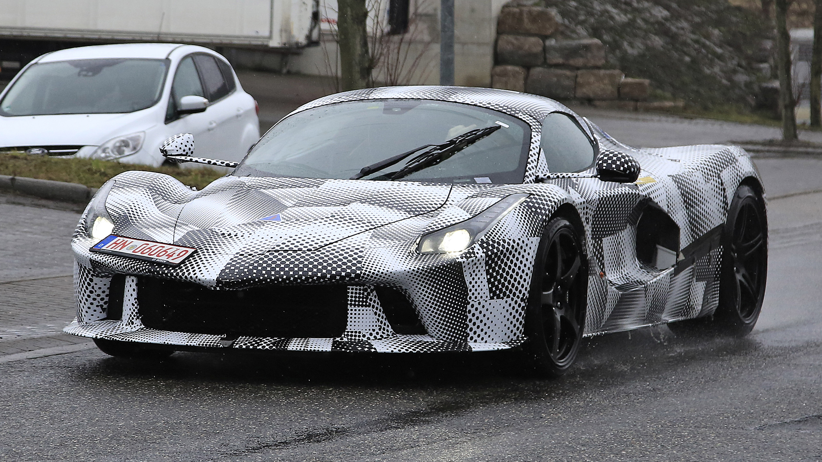New 2023 Ferrari Hypercar spied for the first time - Automotive Daily
